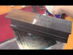 Railway track rust removal laser cleaning machine