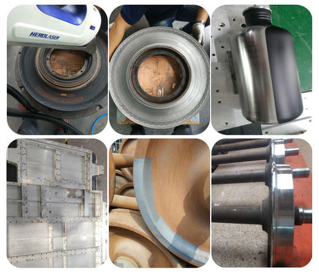 FDA approved Purple Horn Portable Laser Cleaning Equipment For Rust Remove Paint Oil