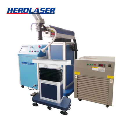 400W Mould Mold Repair Fiber Laser Welding Machine For Die Casting Aluminum Beryllium Copper