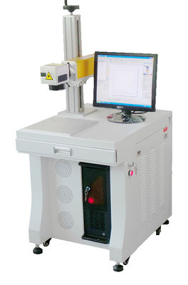 Industrial High Precision 2mm Fiber Laser Marking Machine , Galvo Fiber Laser