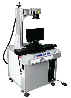 Herolaser Equipment 1064nm Fiber Engraving Machine , Fiber Galvo Laser