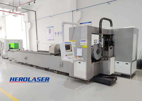 Automatic Feeding Pipe Laser Cutting Machine For Metal Stainless Steel Aluminum