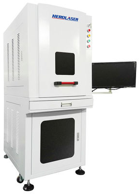 CE Certificate 100W Fiber Laser Printing Machine Enclosure Type