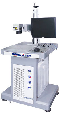 Logo Printing JPT Desktop Fiber Laser Marking Machine Air Cooling