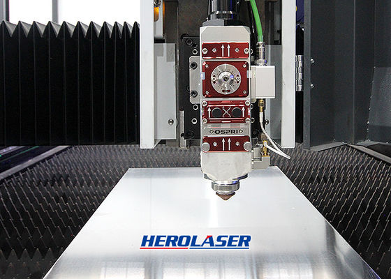 Horizontal 110m/Min Sheet Metal Fiber Laser Cutting Machine , 3015 Laser Cutter