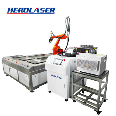 Robotic 1070nm IPG Laser Welding Machine With Automatic Wire Feeding