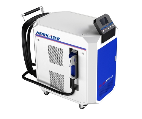 Continuous Paint Rust Oil Removal Fiber Laser Cleaner Metal Welding Spot