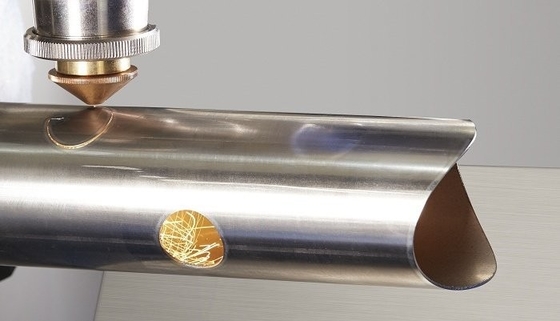 Herolaser Fiber Tube Pipe Laser Cutting Machine 4000W For Metal