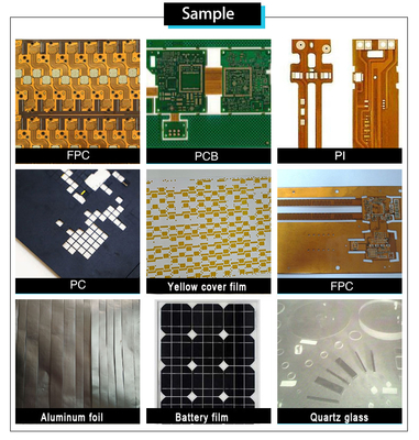 FPC Cover Film Coating Laser Cutting Machine 400x400mm Processing