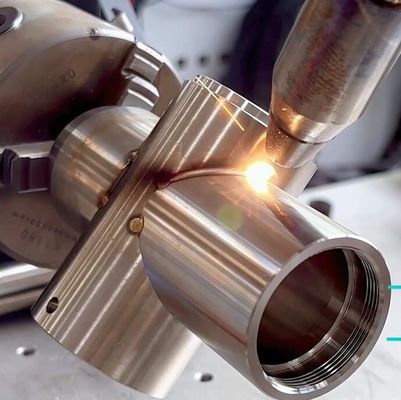 Purple Horn Automated CNC Optical Fiber Laser Welding Machine For Stainless Steel