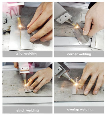 High Speed High Eiffciency ISO9001 IPG Handheld Laser Welder For Aluminum