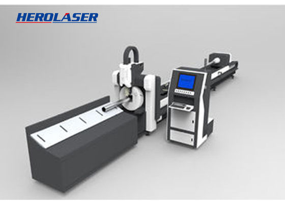 Automatic Feeding Pipe Laser Cutting Machine For Metal Stainless Steel Aluminum